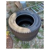 Two 235 65 16 tires