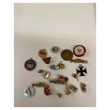 Assorted pins