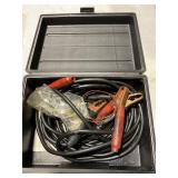 Sears battery booster cables in case
