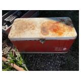 Vintage coke cooler