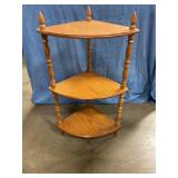 Corner 3tier shelf 29ï¿½tall