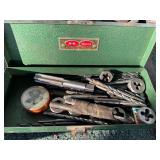 Assorted drill bits & taps