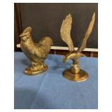Brass Eagle & Rooster