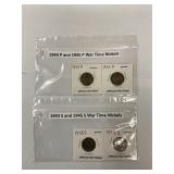 Assorted war time nickels
