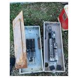 Two breaker panels