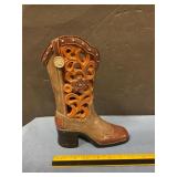 Decorative light up western boot ( no cord) 10ï¿½ T