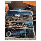 Metal box of Drill Bits