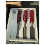 Fuller wood chisels