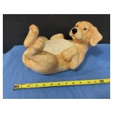 Ceramic dog bowl / candy dish