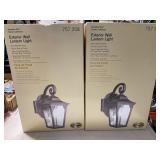 Exterior wall lantern lights NIB