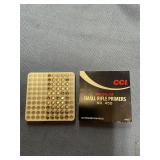 CCISmall rifle primers, 50 rounds