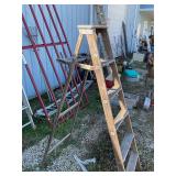6ï¿½ wood step ladder