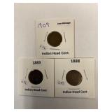 Assorted Indian head pennies