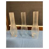 Chimney globes 12ï¿½ tall