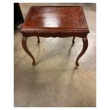 Wood table 23ï¿½x17ï¿½