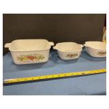 Corning ware dish set