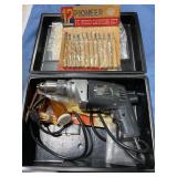 J. C. Penneyï¿½s electric drill in case