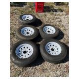 14ï¿½ Trailer wheels