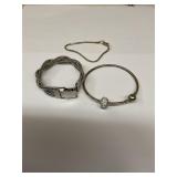 Three bracelets