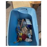 Tote of misc. tools