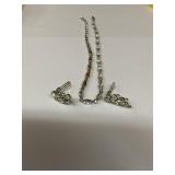 Necklace and earrings