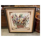 Floral Picture 46ï¿½ x 47ï¿½ no ship item