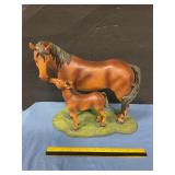 Horse and foal figurine 12ï¿½ Tall