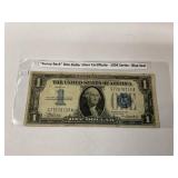 Funny back one dollar silver certificate