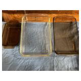 Pyrex glass bakeware