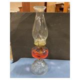 Antique oil lamp
