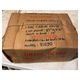 One ton chain hoist