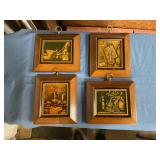 Vintage wood wall plaques 8ï¿½x7ï¿½