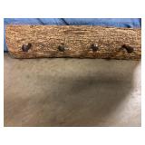 Wood & Spikes Coat Hanger 36ï¿½ long