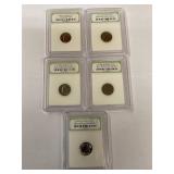 Uncirculated Roosevelt dimes