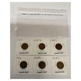 1928-1929 Lincoln cent sets