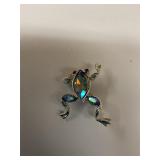 Small frog brooch