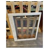 Screen with wood frame 28.5ï¿½x36ï¿½