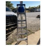 6ï¿½ Werner Aluminum Step Ladder