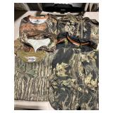 Camouflage T-shirt, jacket & long sleeve shirt