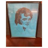 Elvis Presley framed art picture 21ï¿½x17ï¿½