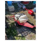 Tow behind sprayer