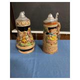 2 Musical Steins lid broke on 1