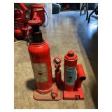 2 & 5 ton hydraulic jacks