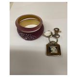 Bracelet and keychain