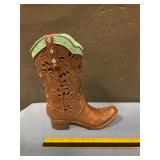 Decorative light up western boot ( no cord) 11ï¿½ T