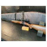 Strum Ruger Rif 458 win mag Burris Scope/ Case
