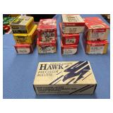 Assorted bullets partial boxes
