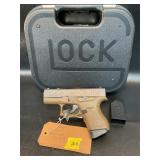 Glock 43 Pistol 9x19 w/case