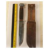 RALL WWII ERA KNIFE W/ SEATH