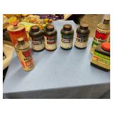Assorted partial containers of gun powder